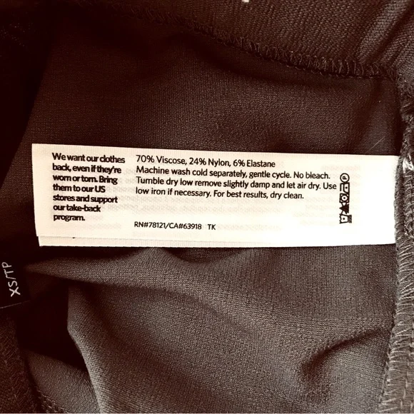 EILEEN FISHER Stretch Ponte Slim Pintuck Pants Cool Brown - Picture 10 of 10